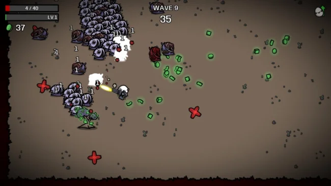 Brotato: Abyssal Terrors Free Download (v1.1.5.1) gameplay screenshot 1