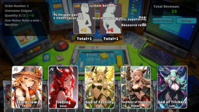 Card Streamer Simulator Free Download gameplay screenshot 2