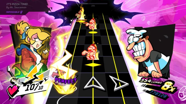 Rift of the NecroDancer Pizza Tower Free Download gameplay screenshot 2