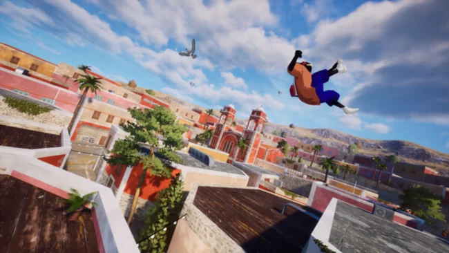 Rooftops and Alleys The Parkour Game Free Download gameplay screenshot 1