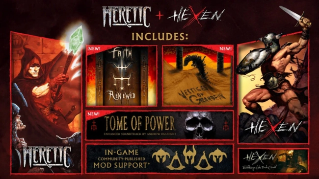 Heretic + Hexen Free Download