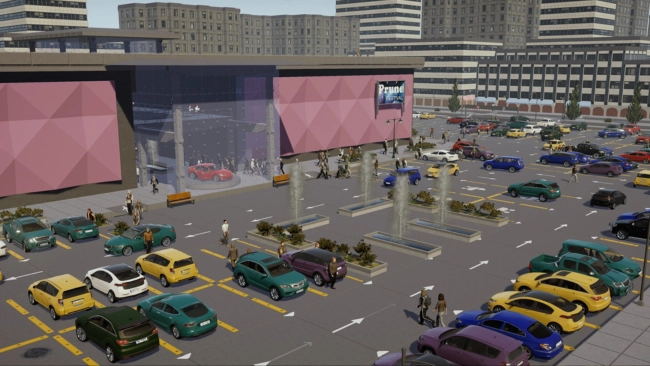 Parking World Build And Manage Free Download gameplay screenshot 1