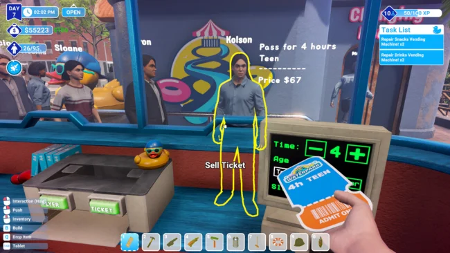 Waterpark Simulator Free Download gameplay screenshot 2