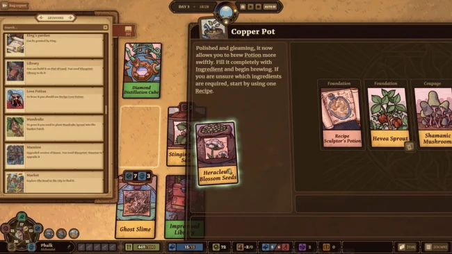 Ways of Alchemy Free Download gameplay screenshot 1