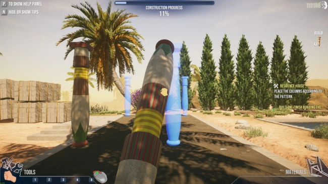 House Builder: Egyptian Free Download gameplay screenshot 2