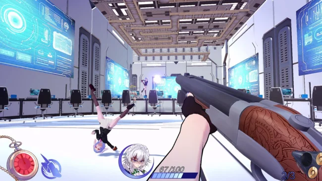 I Am Sakuya FPS: Lunarian Invasion Free Download gameplay screenshot 1
