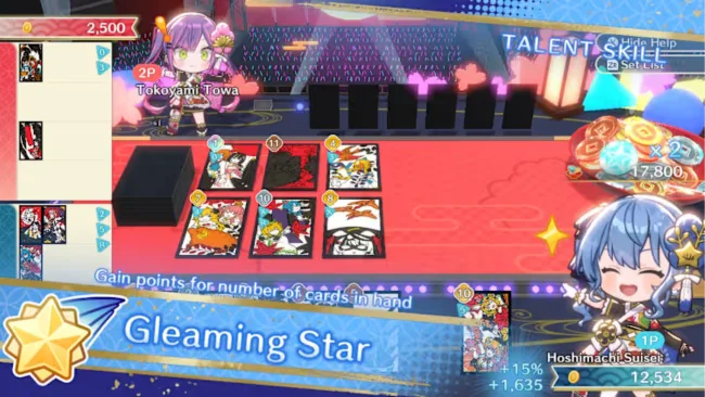 hololive Holo’s Hanafuda – Hoshimachi Suisei & Tokoyami Towa DLC Free Download gameplay screenshot 2
