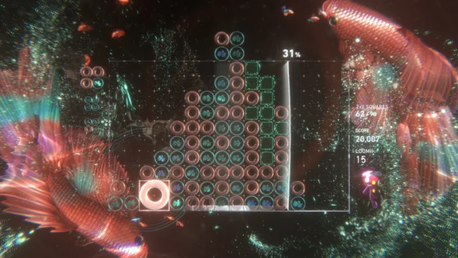 Lumines Arise Free Download gameplay screenshot 2
