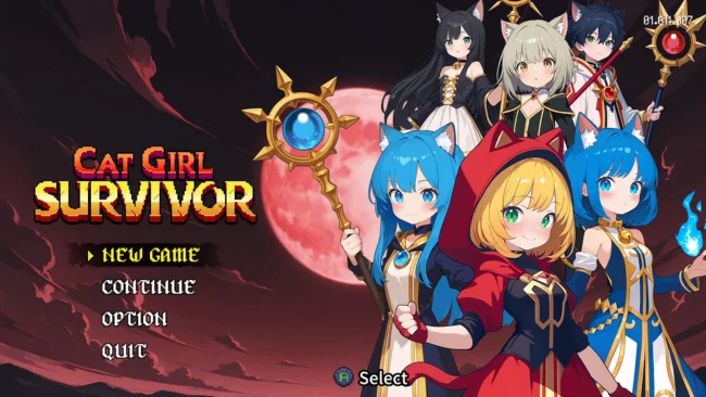 Cat Girl Survivor Free Download gameplay screenshot 1