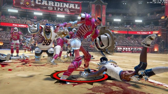 Mutant Football League 2 Free Download gameplay screenshot 1