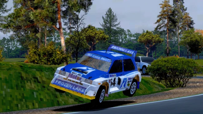 Old School Rally Free Download gameplay screenshot 2
