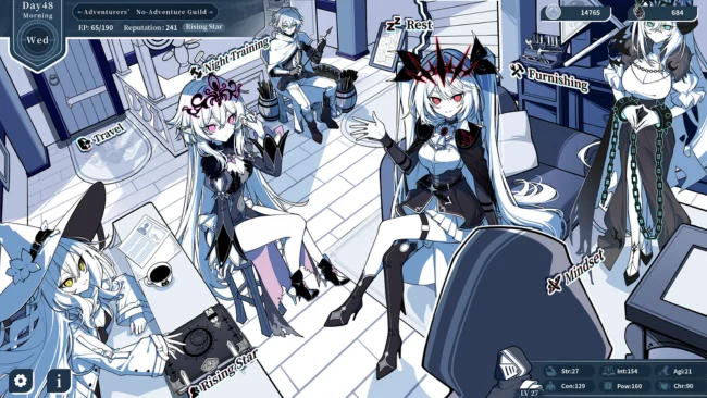 The Non-Existence of Morphean Paradox : The Forest of Silver Shallots Free Download gameplay screenshot 1